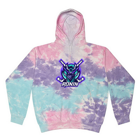 Ronin Hockey Youth Youth Tie Dye Fleece Pullover - Image 18