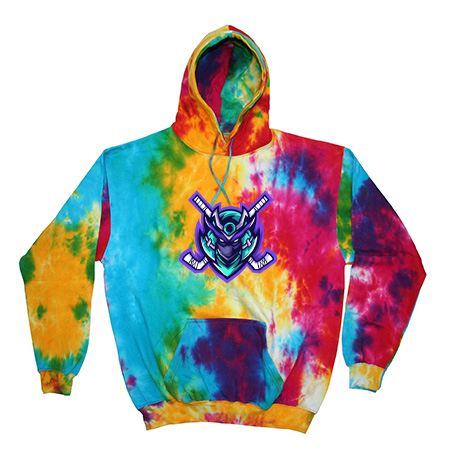 Ronin Hockey Youth Youth Tie Dye Fleece Pullover - Image 20