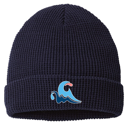 GLAQ Waffle Cuff Beanie - Image 3