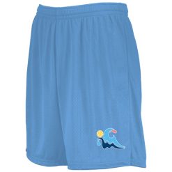 Alternative view of GLAQ Youth Youth Modified Mesh Shorts