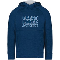 Alternative view of GLAQ Youth Youth All-Pro Performance Fleece Hoodie