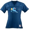 GLAQ Ladies Junior Fit Replica Football Tee