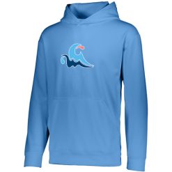 Alternative view of GLAQ Youth YOUTH WICKING FLEECE HOODIE
