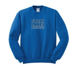 Alternative view of GLAQ JERZEES® - NuBlend® Crewneck Sweatshirt