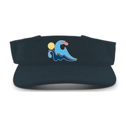 Alternative view of GLAQ Adult M2 Performance Hook-and-Loop Visor