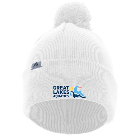 GLAQ KNIT FOLD OVER POM-POM BEANIE - Image 36