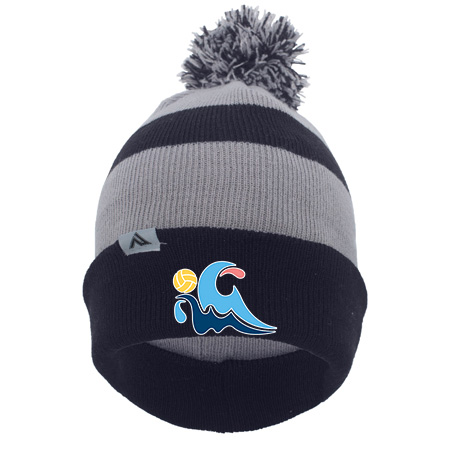 GLAQ KNIT FOLD OVER POM-POM BEANIE - Image 29