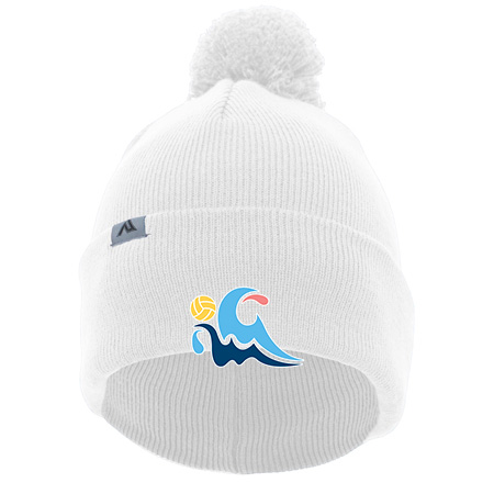 GLAQ KNIT FOLD OVER POM-POM BEANIE - Image 25