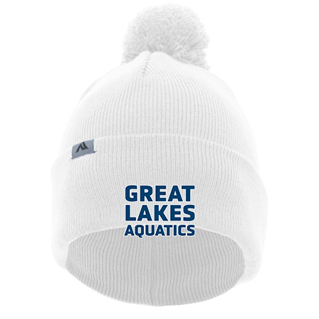 GLAQ KNIT FOLD OVER POM-POM BEANIE - Image 41