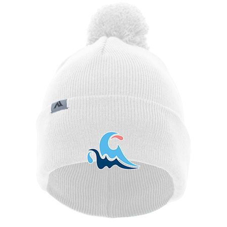 GLAQ KNIT FOLD OVER POM-POM BEANIE - Image 30