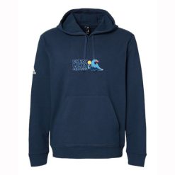 Alternative view of GLAQ Adidas Fleece Hoodie