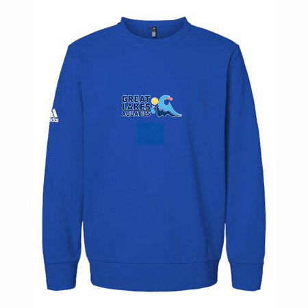 GLAQ Adidas Fleece Crewneck Sweatshirt - Image 8