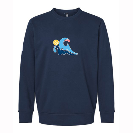 GLAQ Adidas Fleece Crewneck Sweatshirt - Image 2