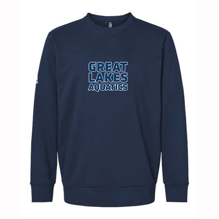 GLAQ Adidas Fleece Crewneck Sweatshirt