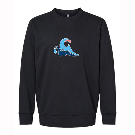 GLAQ Adidas Fleece Crewneck Sweatshirt - Image 5