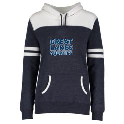 GLAQ Ladies Varsity Fleece Pullover Hood