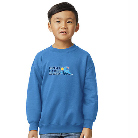 GLAQ Youth Heavy Blend™ Youth Crewneck Sweatshirt - Image 17