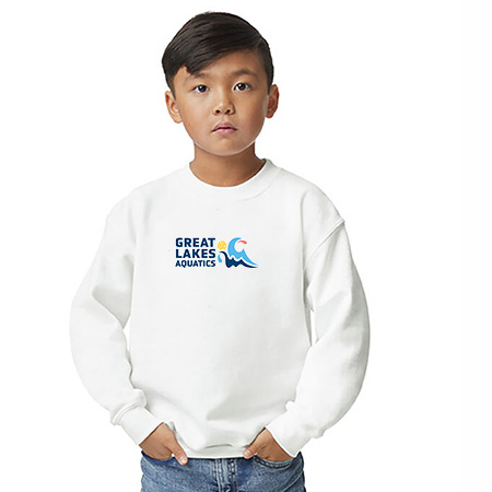 GLAQ Youth Heavy Blend™ Youth Crewneck Sweatshirt - Image 6