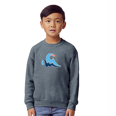 GLAQ Youth Heavy Blend™ Youth Crewneck Sweatshirt - Image 8