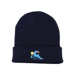 GLAQ Acrylic Beanie with Cuff