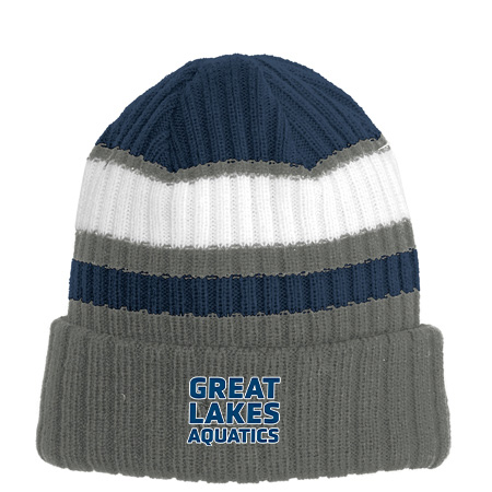 GLAQ Ribbed Tailgate Beanie