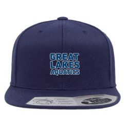 Alternative view of GLAQ Snap Back Flat Bill Trucker