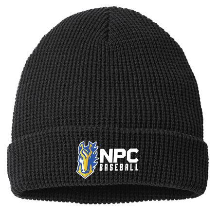 NPC Baseball Waffle Cuff Beanie - Image 8