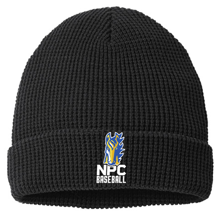 NPC Baseball Waffle Cuff Beanie - Image 9