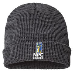 Alternative view of NPC Baseball Waffle Cuff Beanie