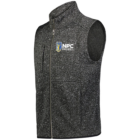 NPC Baseball Adult Alpint Sweater Fleece Vest - Image 4