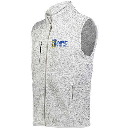 NPC Baseball Adult Alpint Sweater Fleece Vest - Image 6