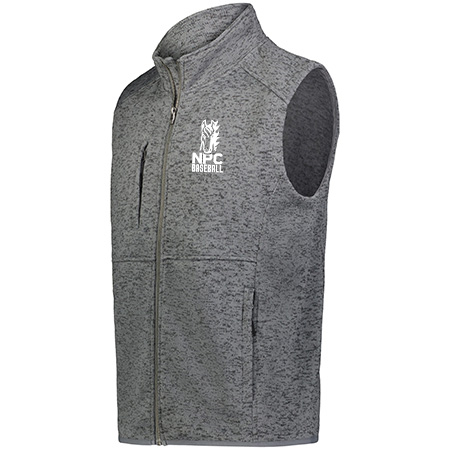NPC Baseball Adult Alpint Sweater Fleece Vest - Image 7