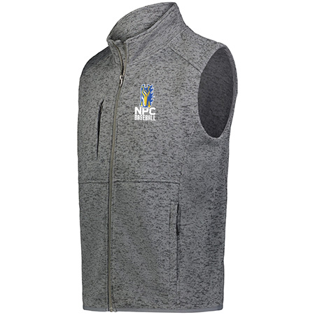 NPC Baseball Adult Alpint Sweater Fleece Vest - Image 8