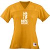 NPC Baseball Ladies Junior Fit Replica Football Tee