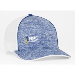 Alternative view of NPC Baseball Fitted Heather Trucker Mesh
