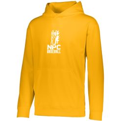 Alternative view of NPC Baseball Adult Wicking Fleece Hoodie