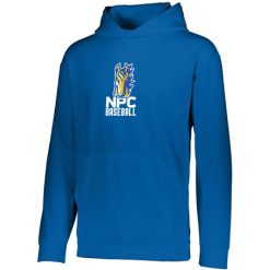 Alternative view of NPC Baseball Youth YOUTH WICKING FLEECE HOODIE