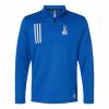 NPC Baseball Adult Adidas 3-Stripes Double Knit Quarter-Zip Pullover