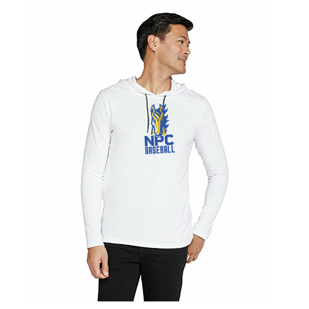 NPC Baseball Adult Softstyle Adult Lightweight Hooded Tee - Image 12