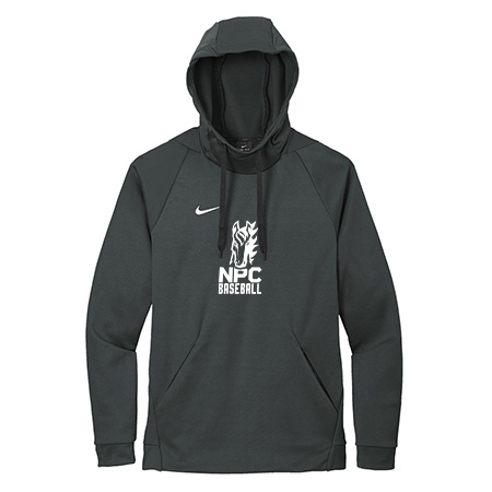 NPC Baseball Adult Nike Therma-FIT Pullover Fleece Hoodie - Image 4