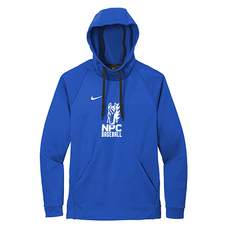 NPC Baseball Adult Nike Therma-FIT Pullover Fleece Hoodie - Image 3