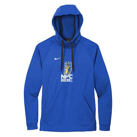 NPC Baseball Adult Nike Therma-FIT Pullover Fleece Hoodie - Image 2