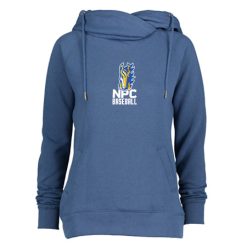 NPC Baseball Ladies Classic Fleece Funnel Neck Pullover Hood