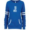 NPC Baseball Ladies Varsity Fleece Crew Neck Pullover