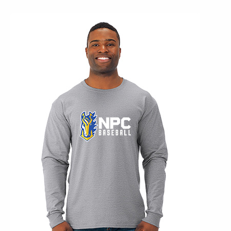 NPC Baseball Adult Dri-Power Unisex Long Sleeve T-Shirt - Image 8