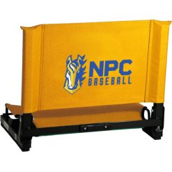 Alternative view of NPC Baseball The Stadium Chair Standard Bleacher Chair