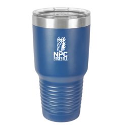 Alternative view of NPC Baseball 32oz Stainless Steel Tumbler