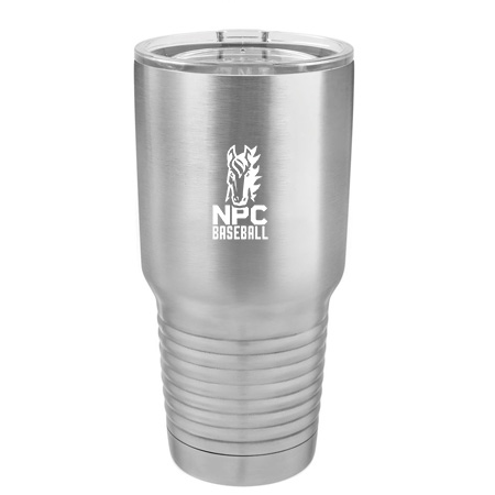 NPC Baseball 32oz Stainless Steel Tumbler - Image 9