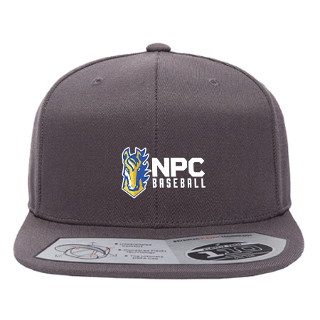 NPC Baseball Snap Back Flat Bill Trucker - Image 5