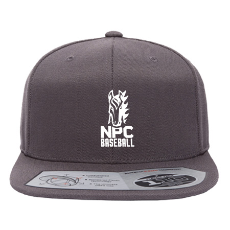 NPC Baseball Snap Back Flat Bill Trucker - Image 3